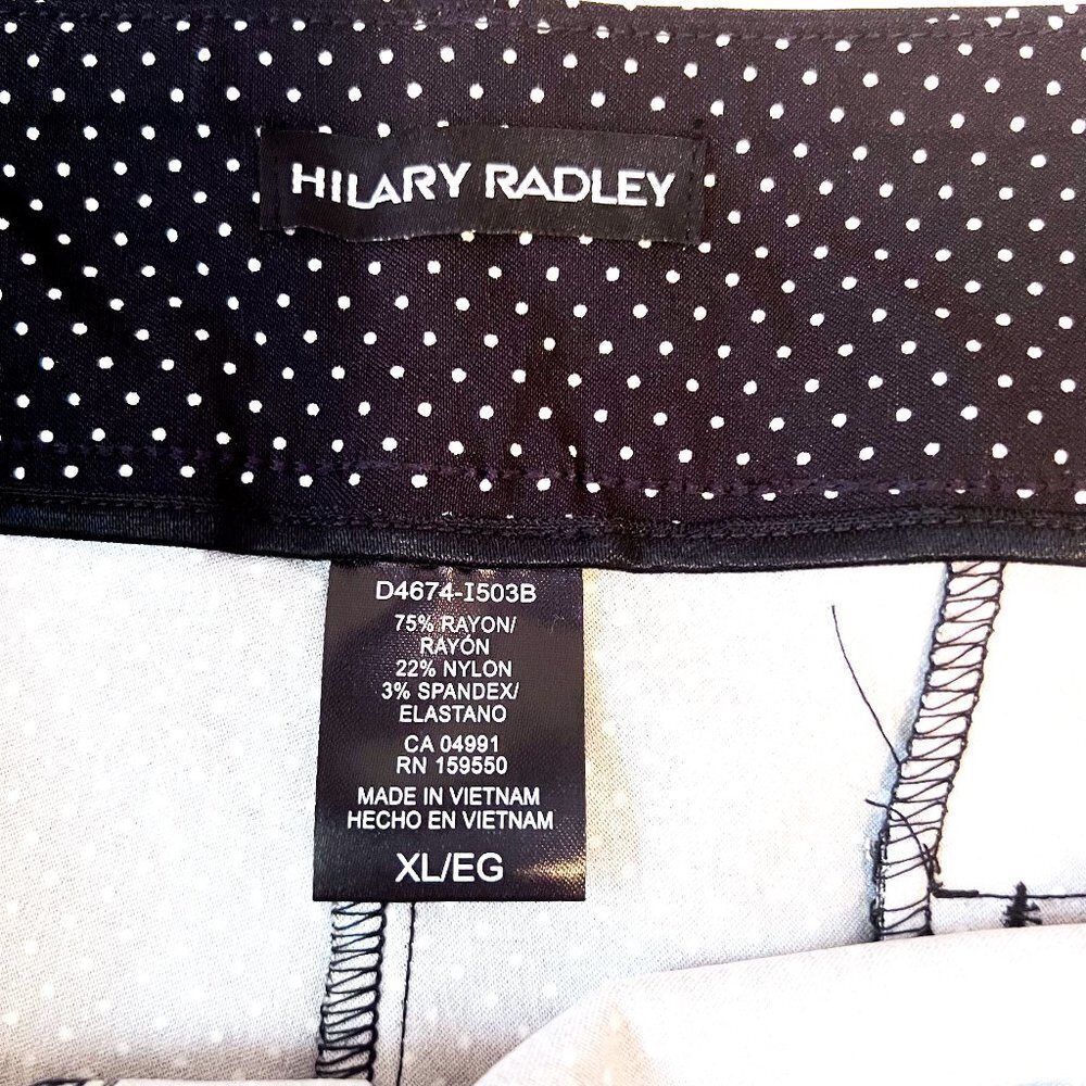 Hilary Radley Women’s Bermuda Pull-On Short 9" inseam - Picture 7 of 12